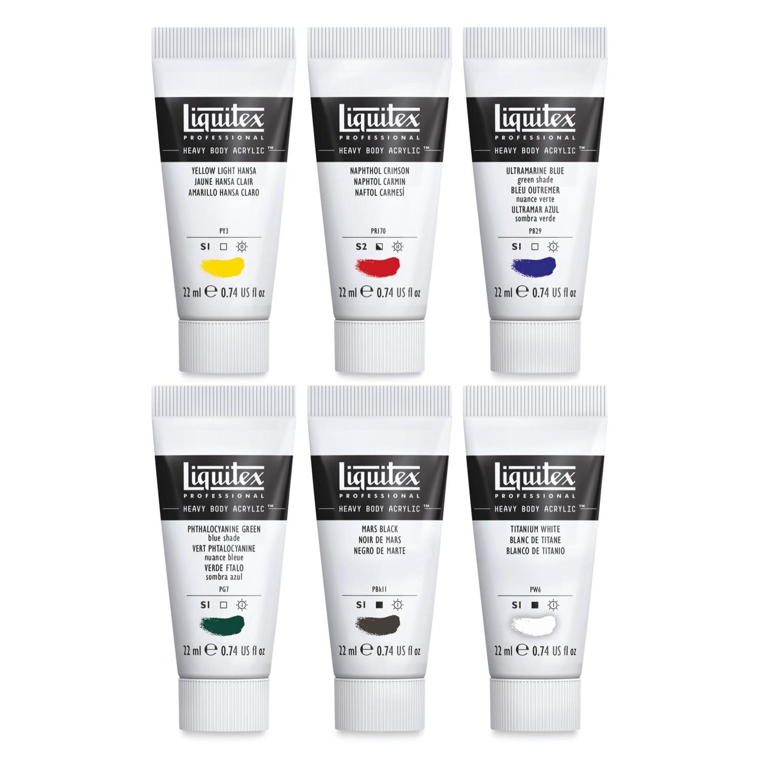 Foto 2 pulgar | Set Clasico Pintura Heavy Body 22ml Liquitex