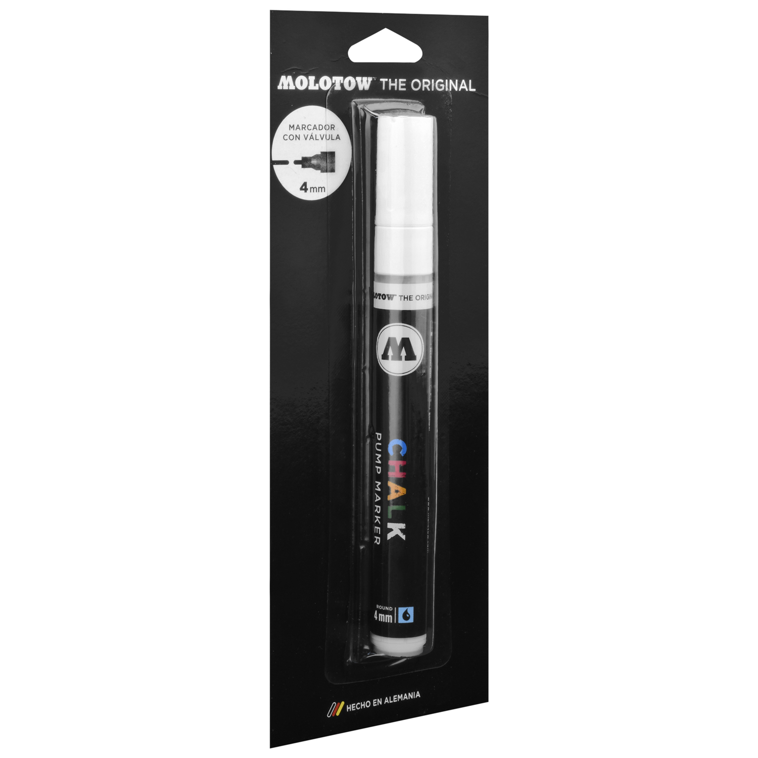 Foto 4 pulgar | Marcadir Chalk Signal White 4mm Molotow