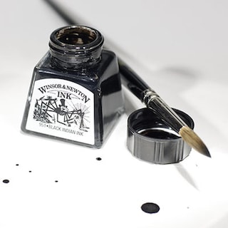 Foto 2 | Tinta Para Dibujo Negra 30ml Winsor & Newton