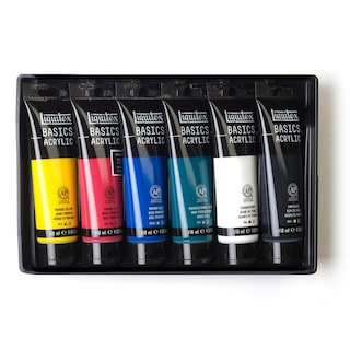 Foto 1 | Set Row con 6 Pinturas Acrilicas 118 ml Basics Liquitex
