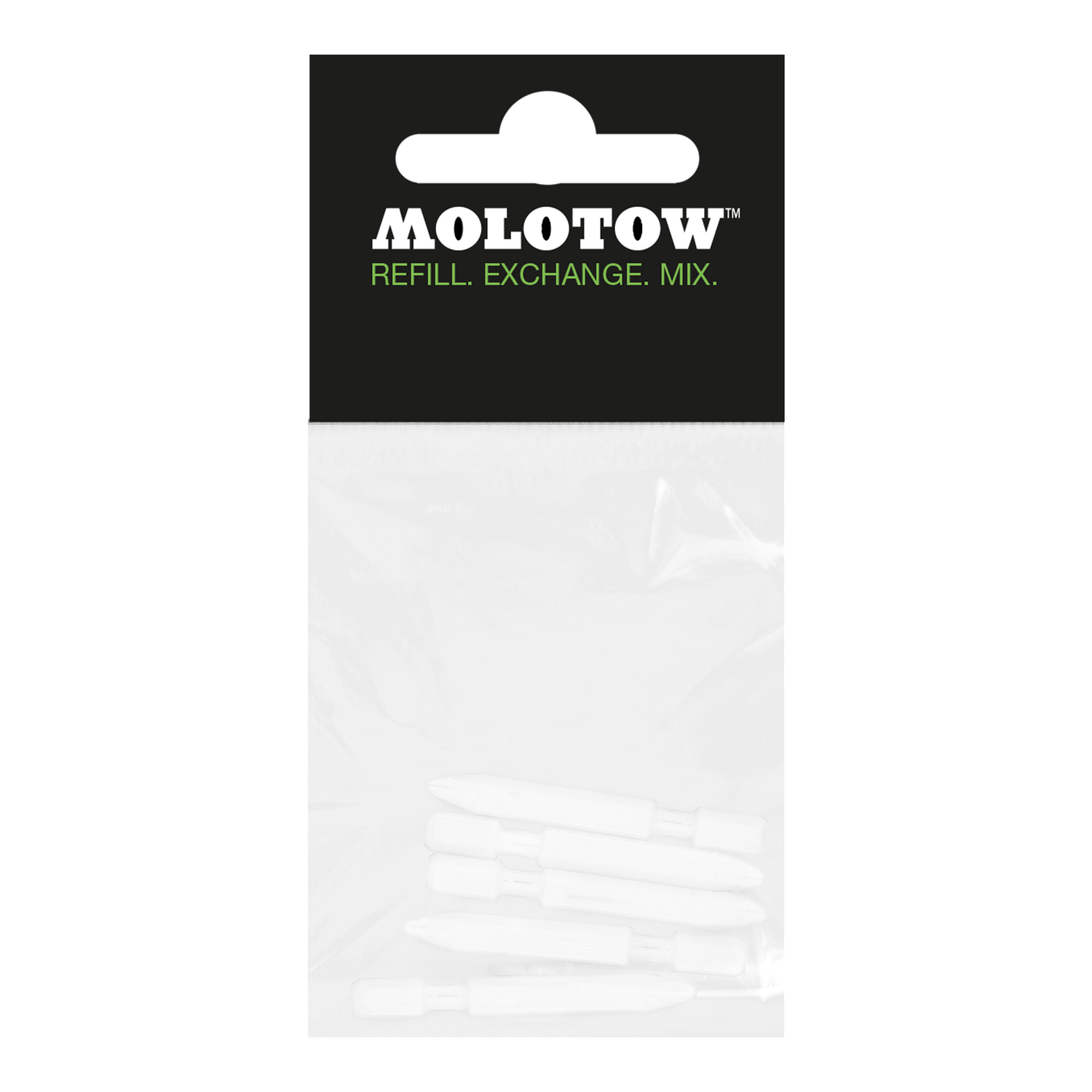 Bolsa con 5 Puntas de Repuesto Molotow 1.0 mm #533