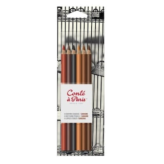 Foto 1 | Set Lápiz para Dibujo Sanguina 6 Piezas Conte A París