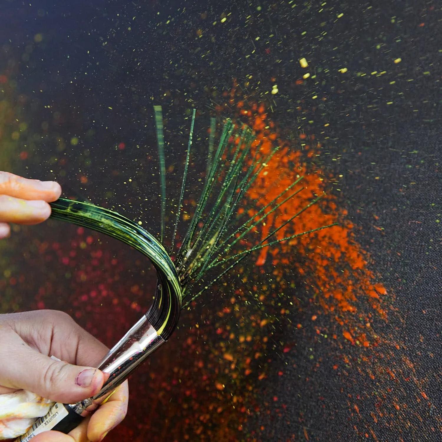 Foto 4 pulgar | Brocha Profesional Free Style Splatter Round Liquitex