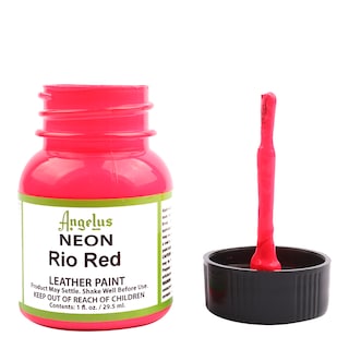 Foto 1 | Pintura para Cuero Angelus Neon Rio Red 29.5 ml