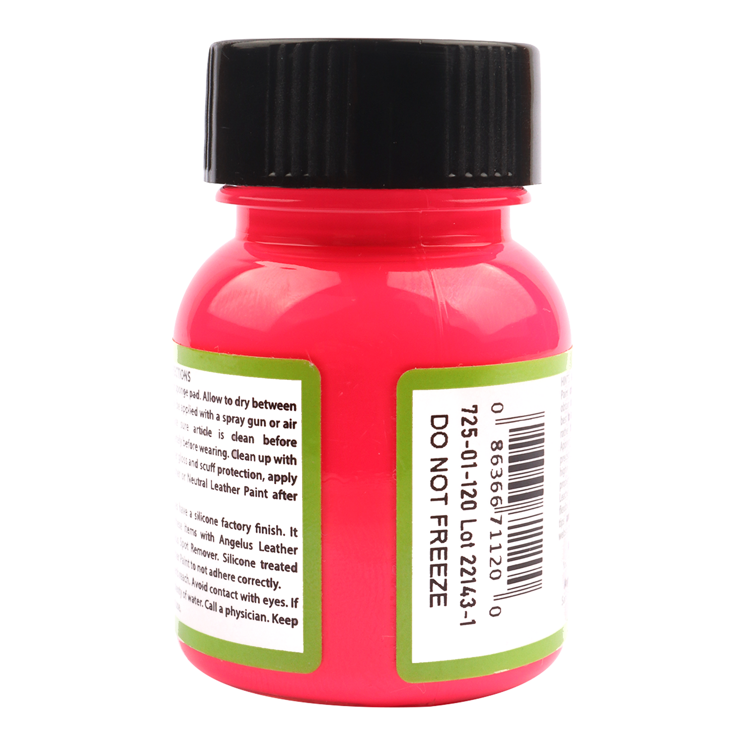 Foto 3 pulgar | Pintura para Cuero Angelus Neon Rio Red 29.5 ml