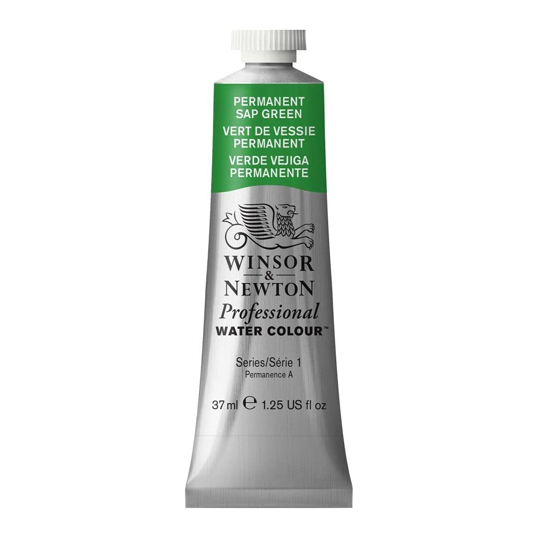 Venta Internacional-Pintura Winsor & Newton de Acuarela Verde de 37 Ml