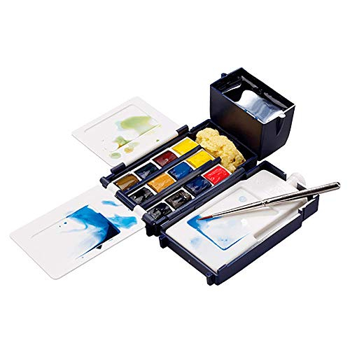 Foto 9 pulgar | Venta Internacional - Set de Acuarelas Winsor & Newton Cotman Field Box 12 Colores