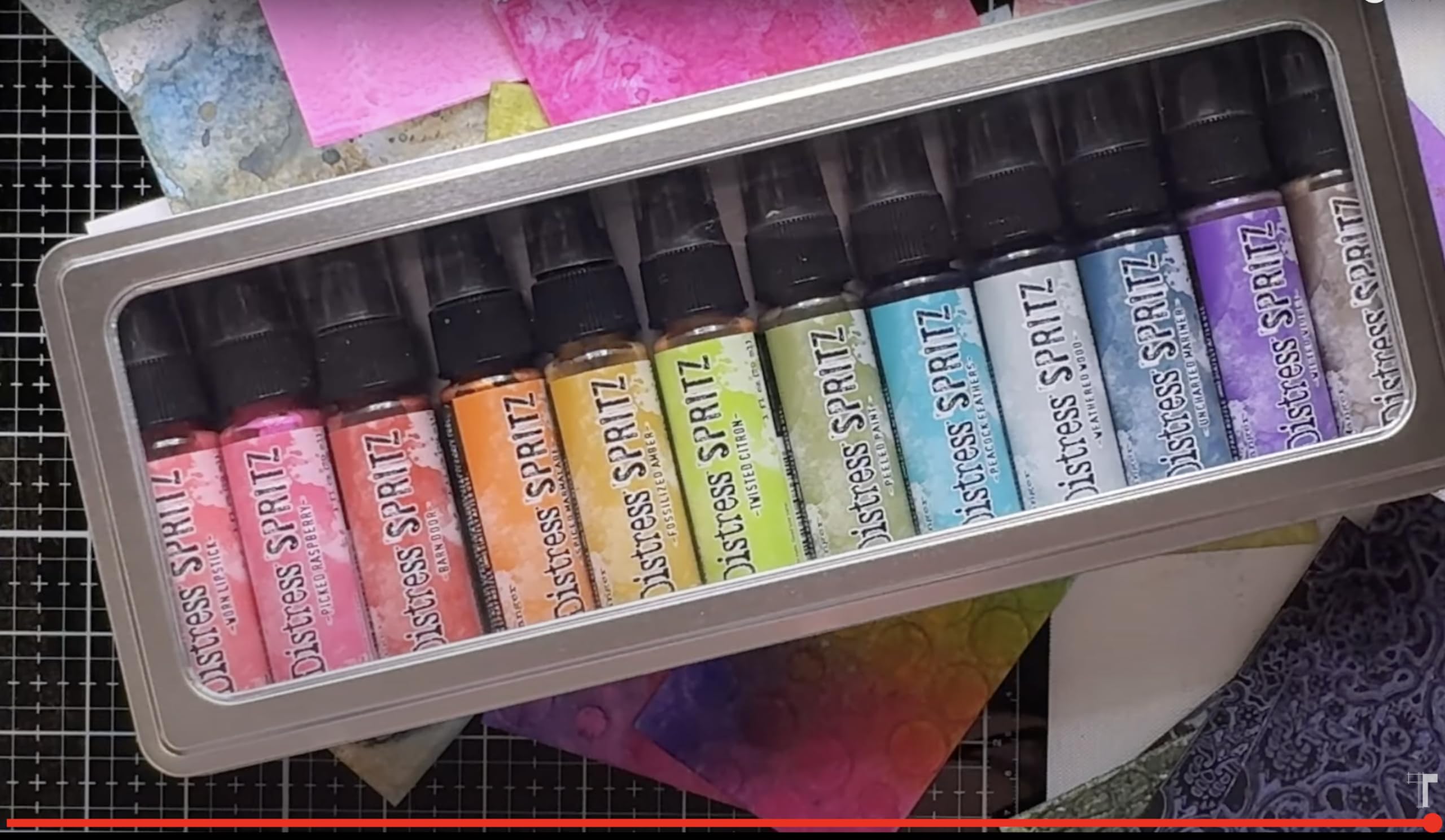 Foto 4 pulgar | Set De Aerosoles Spritz Ranger Ink Tim Holtz Distress, 12 X 30 Ml - Venta Internacional.