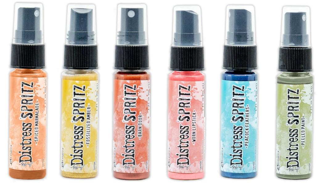 Foto 5 pulgar | Set De Aerosoles Spritz Ranger Ink Tim Holtz Distress, 12 X 30 Ml - Venta Internacional.