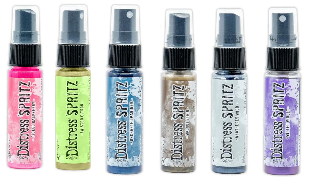 Foto 6 pulgar | Set De Aerosoles Spritz Ranger Ink Tim Holtz Distress, 12 X 30 Ml - Venta Internacional.