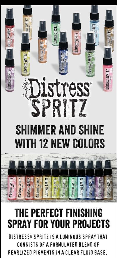 Foto 8 pulgar | Set #2 De Tintas Ranger Distress Spritz Sprays De Tim Holtz, 12 X 30 Ml - Venta Internacional.