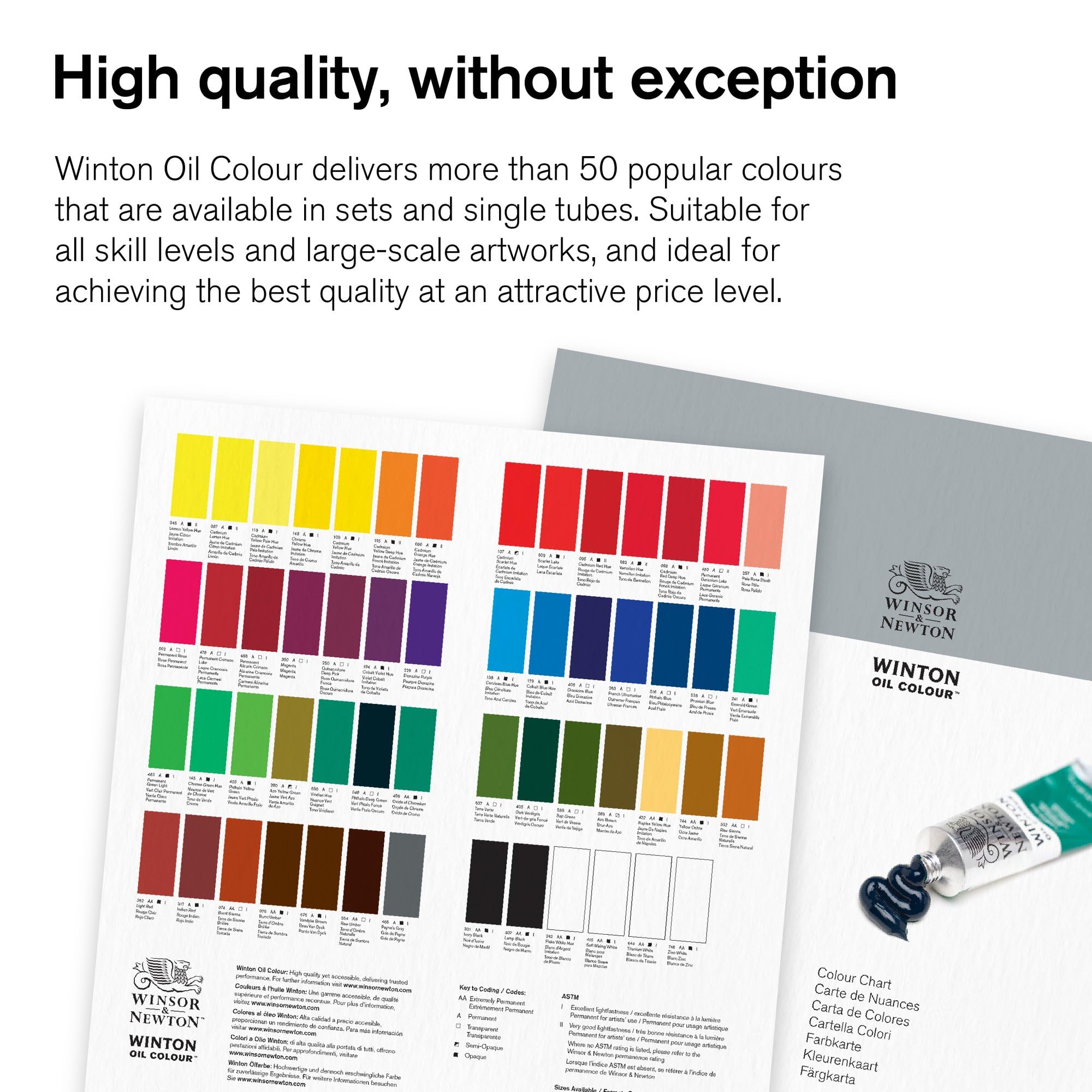 Foto 4 pulgar | Set De Pintura Al Óleo Winsor & Newton Winton, 6 Tubos De 21 Ml - Venta Internacional.