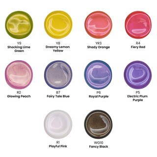 Foto 2 | Set De Pintura Acrílica Arteza Iridiscent Galaxy, 10 Colores, Botellas De 60 Ml - Venta Internacional.