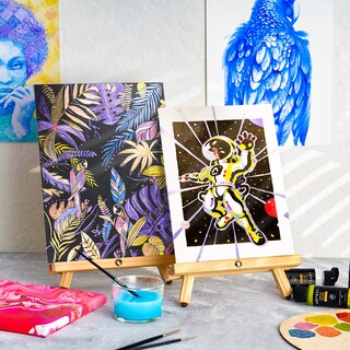 Foto 7 | Set De Pintura Acrílica Arteza Iridiscent Galaxy, 10 Colores, Botellas De 60 Ml - Venta Internacional.