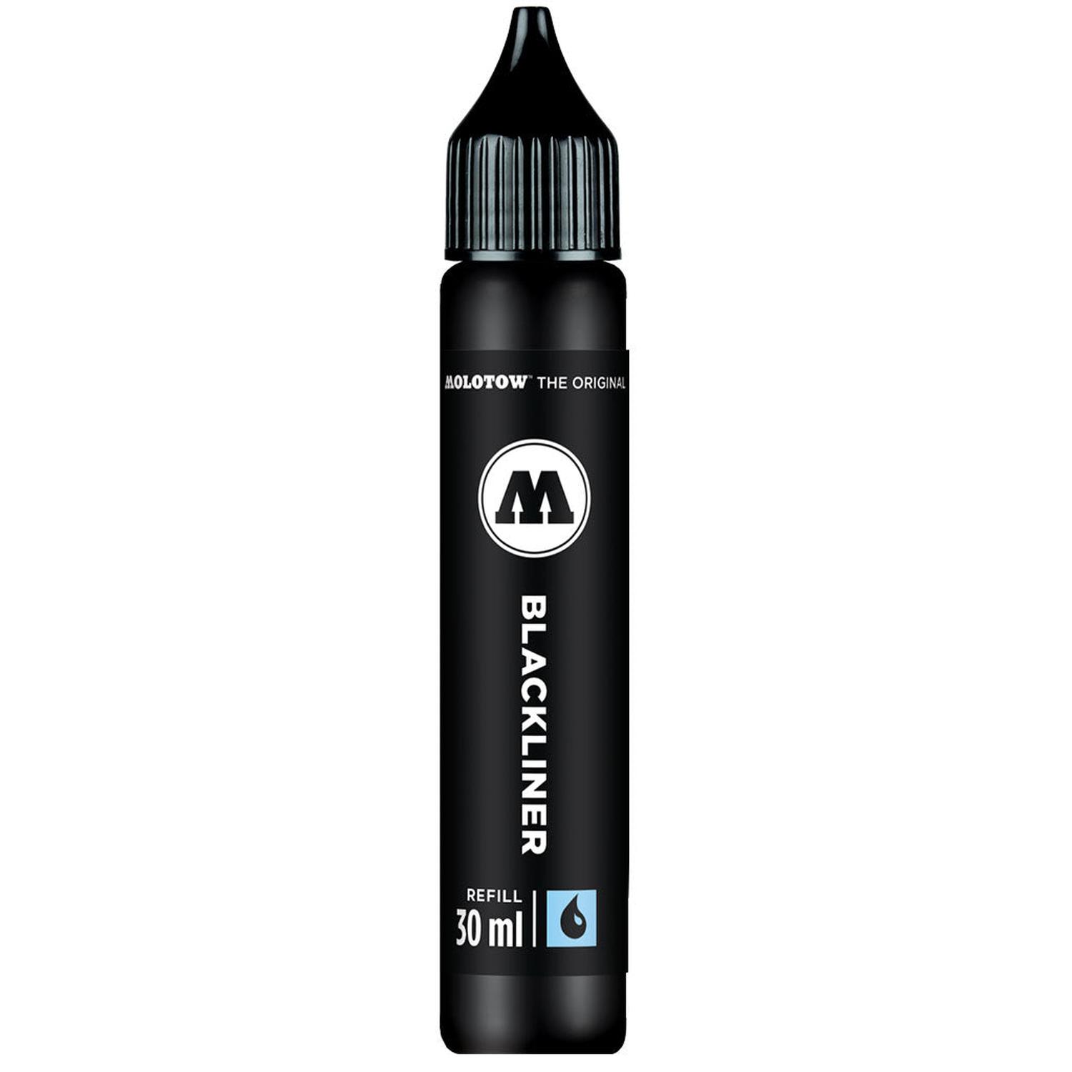 Foto 2 pulgar | Refill Tinta Base Agua Blackliner 30ml Molotow