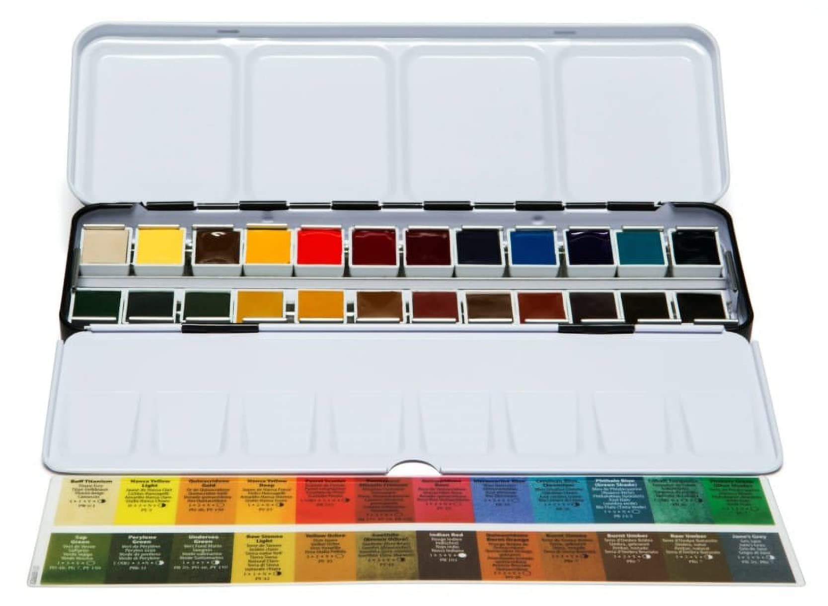 Foto 4 pulgar | Set De Pintura De Acuarela Daniel Smith, Sartén Hecha A Mano, 24 Colores - Venta Internacional.