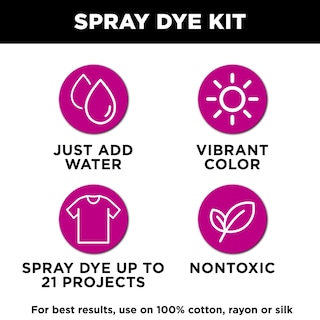 Foto 3 | Tinte De Tela Tie-dye Kit Tulip One-step En Aerosol Para Tela - Venta Internacional.