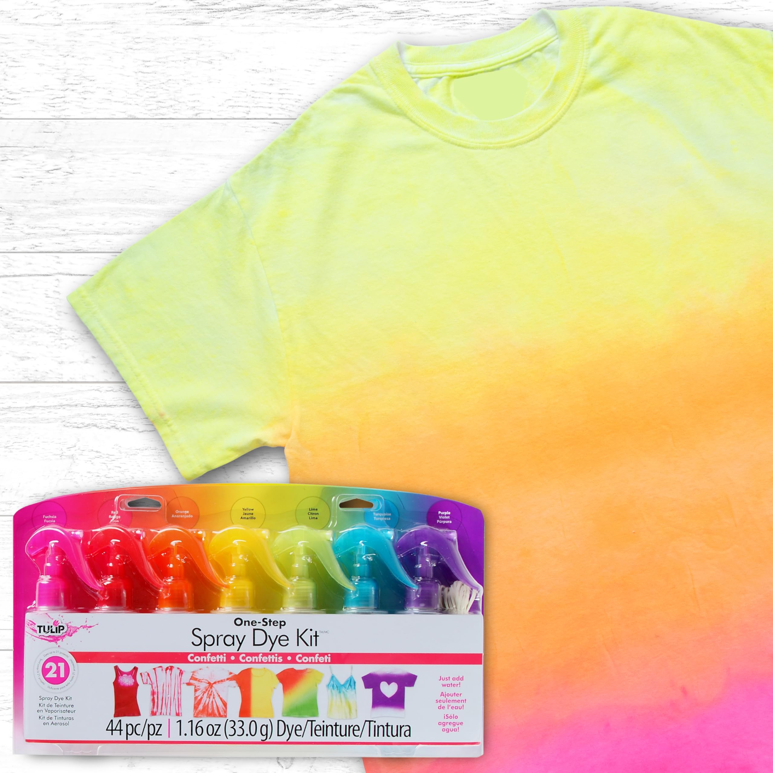 Foto 6 | Tinte De Tela Tie-dye Kit Tulip One-step En Aerosol Para Tela - Venta Internacional.
