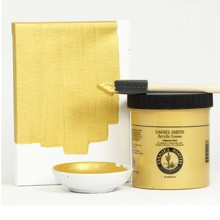 Foto 3 | Gesso Acrílico Daniel Smith, Dorado Iridiscente, 473 Ml - Venta Internacional.