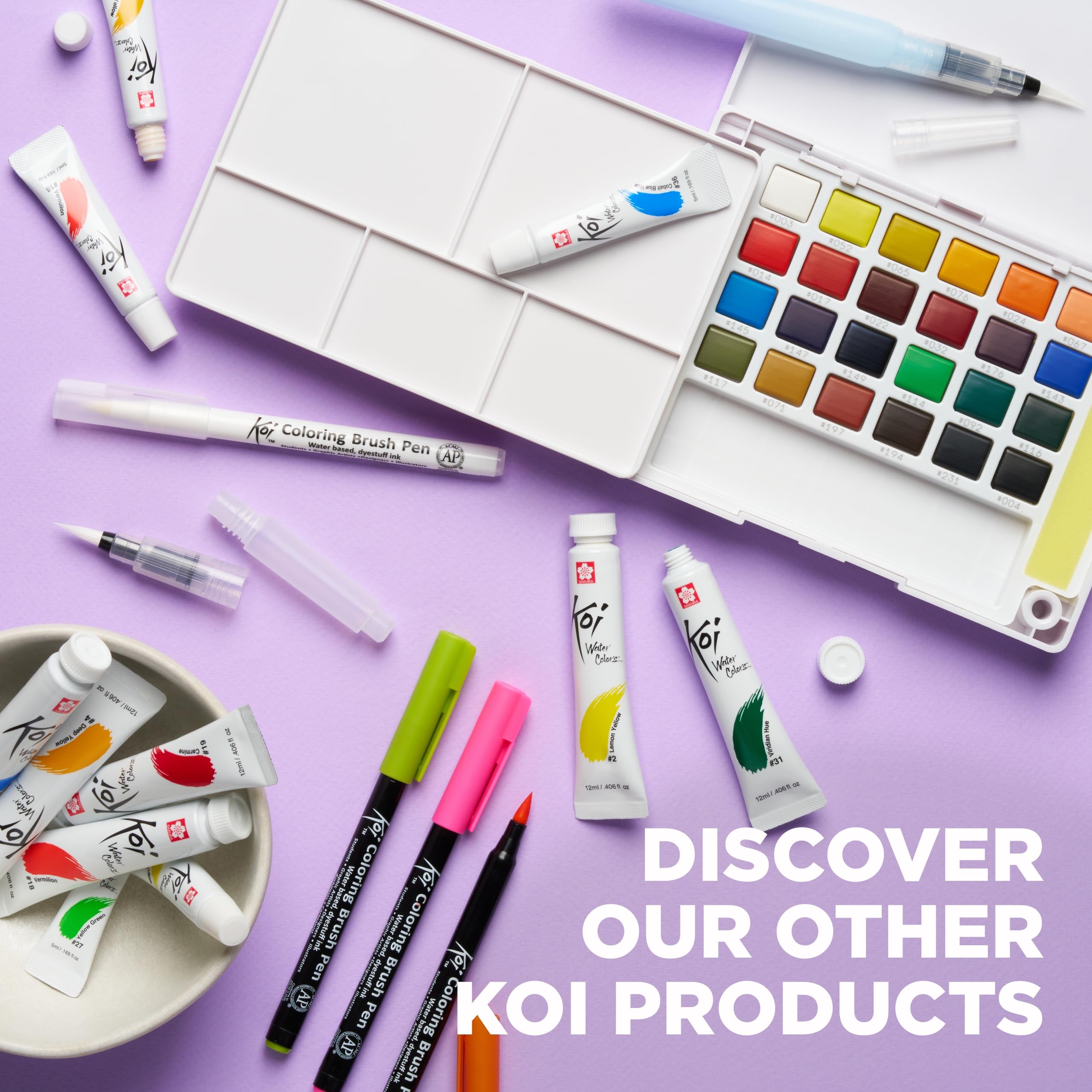 Foto 7 | Set De Acuarelas Sakura Koi Pocket Field Sketch 30 Colores - Venta Internacional.