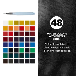Foto 2 | Set De Acuarelas Sakura Koi Pocket Field Sketch 48 Colores - Venta Internacional.