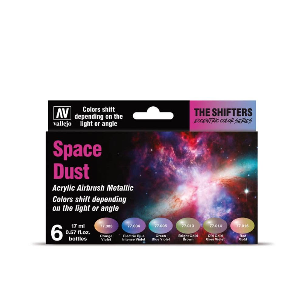 Foto 1 | Set De Pinturas Vallejo The Shifters Space Dust, 6 X 17 Ml - Venta Internacional.