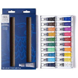 Foto 1 | Set De Pintura Acuarela Winsor & Newton Cotman, 20 Colores, 5 Ml - Venta Internacional.