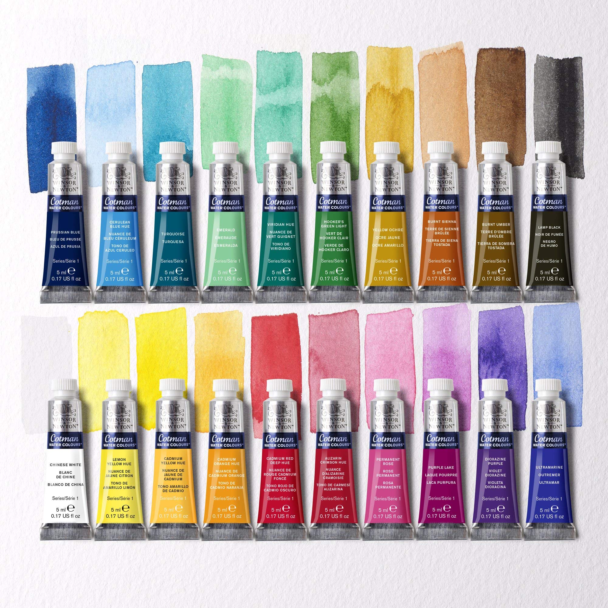 Foto 5 pulgar | Set De Pintura Acuarela Winsor & Newton Cotman, 20 Colores, 5 Ml - Venta Internacional.