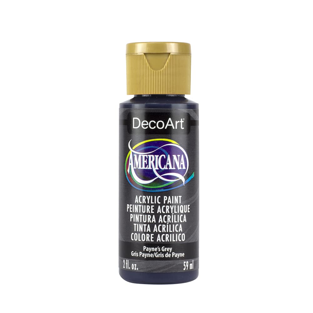 Foto 2 pulgar | Pintura Acrílica Decoart Americana Payne's Grey 60 Ml No Tóxica - Venta Internacional.