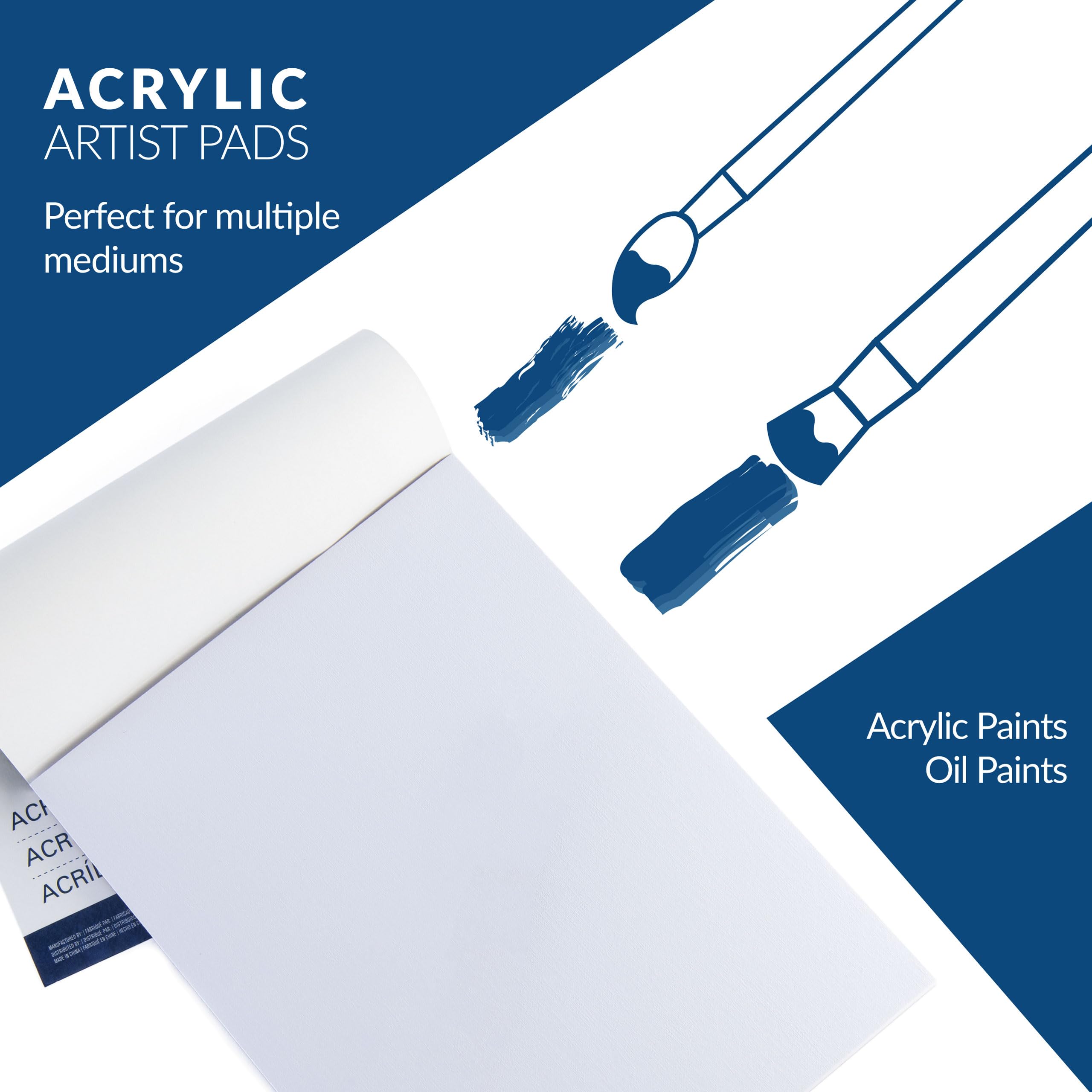 Foto 4 | Bloc De Papel Artístico Royal Brush Royal Langnickel, Óleo/acrílico - Venta Internacional.