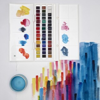 Foto 6 | Set De Pinturas De Acuarela Winsor & Newton Cotman Studio 45 Half P - Venta Internacional.