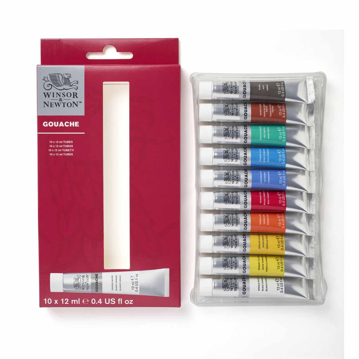 Foto 3 pulgar | Set De Pintura Gouache Winsor & Newton, 10 Tubos, 12 Ml (0,4 Oz) - Venta Internacional.