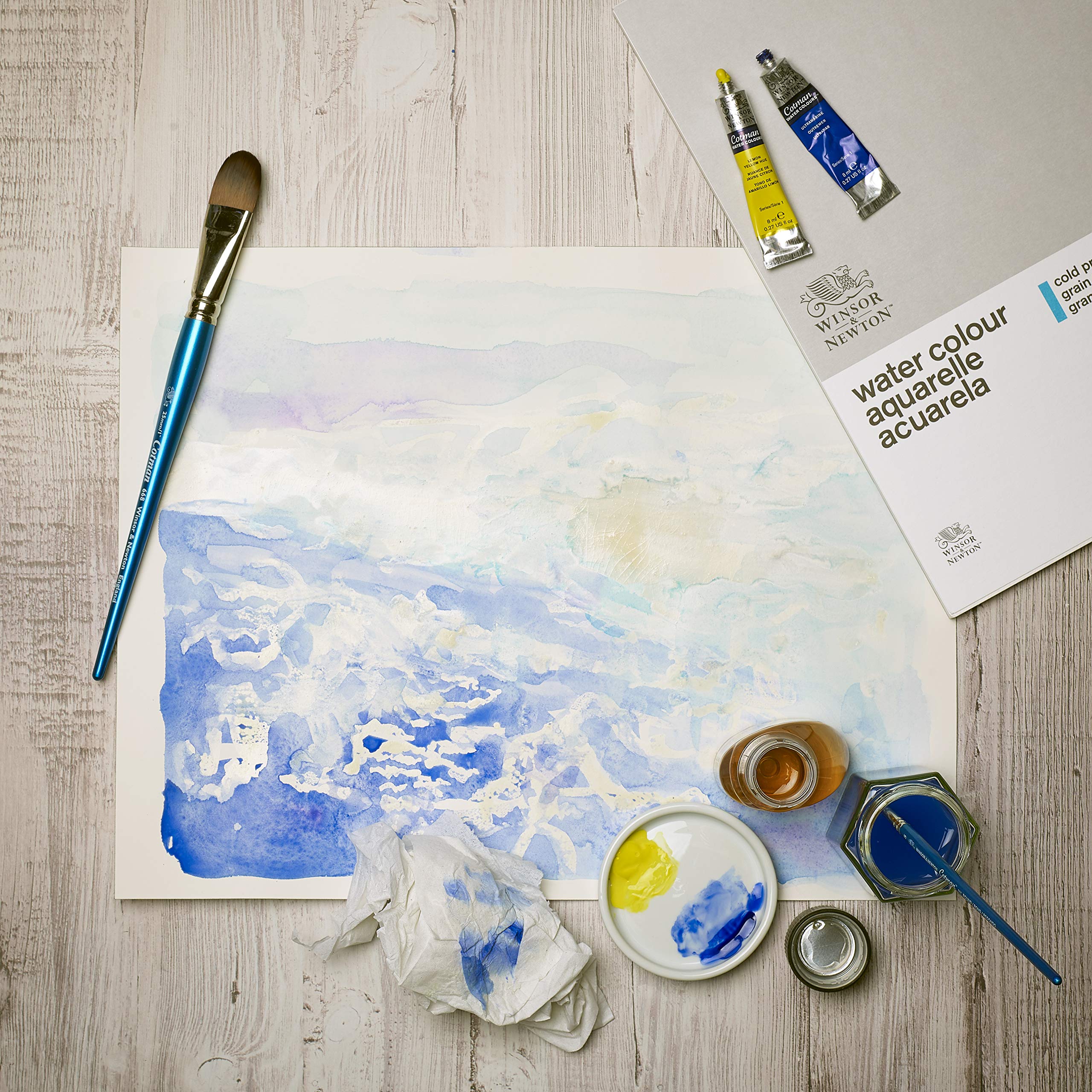 Foto 4 pulgar | Pintura De Acuarela Winsor & Newton Cotman, Tubo De 21 Ml, Color Blanco Chino - Venta Internacional.