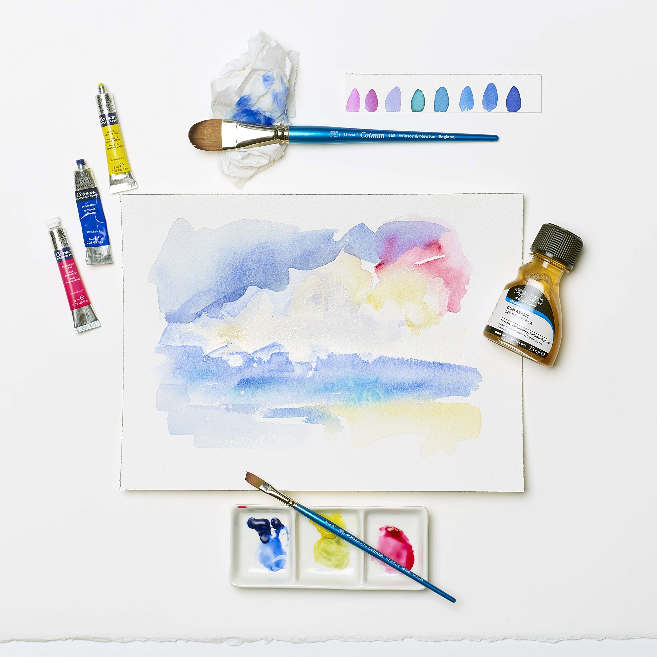Foto 6 pulgar | Pintura De Acuarela Winsor & Newton Cotman, Tubo De 21 Ml, Color Blanco Chino - Venta Internacional.