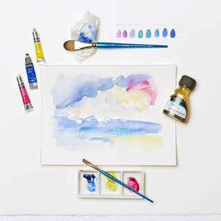 Foto 5 | Pintura De Acuarela Winsor & Newton Cotman, Tubo De 21 Ml, Color Blanco Chino - Venta Internacional.