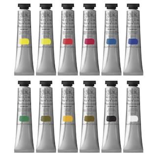 Foto 4 | Set De 12 Tubos De Pintura Acrílica Winsor & Newton Artists', 20 Ml - Venta Internacional.