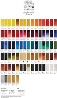 Foto 6 | Set De 12 Tubos De Pintura Acrílica Winsor & Newton Artists', 20 Ml - Venta Internacional.
