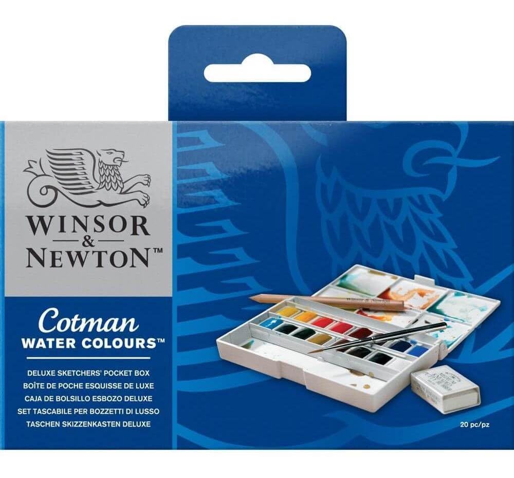 Foto 5 pulgar | Set De Pintura Acuarela Winsor & Newton Cotman 16 Half Pan - Venta Internacional.