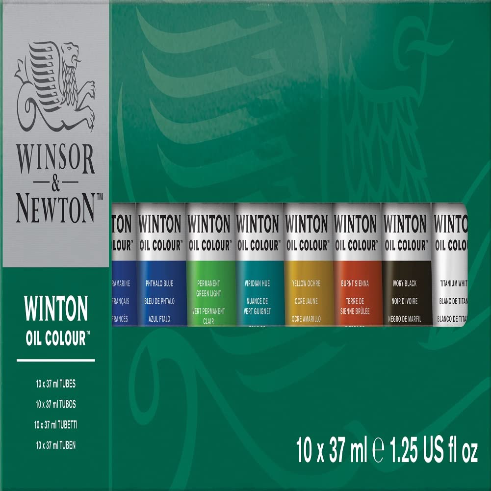 Foto 2 pulgar | Set De Pintura Al Óleo Winsor & Newton Winton, 10 Tubos De 37 Ml - Venta Internacional.