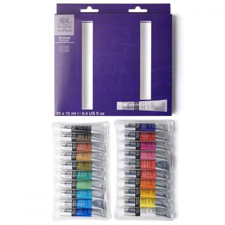 Foto 2 | Pintura Al Óleo Winsor & Newton Artisan, Mezclable Con Agua, Tubos De 0,4 Oz (12 Xml), Juego De 20 - Venta Internacion