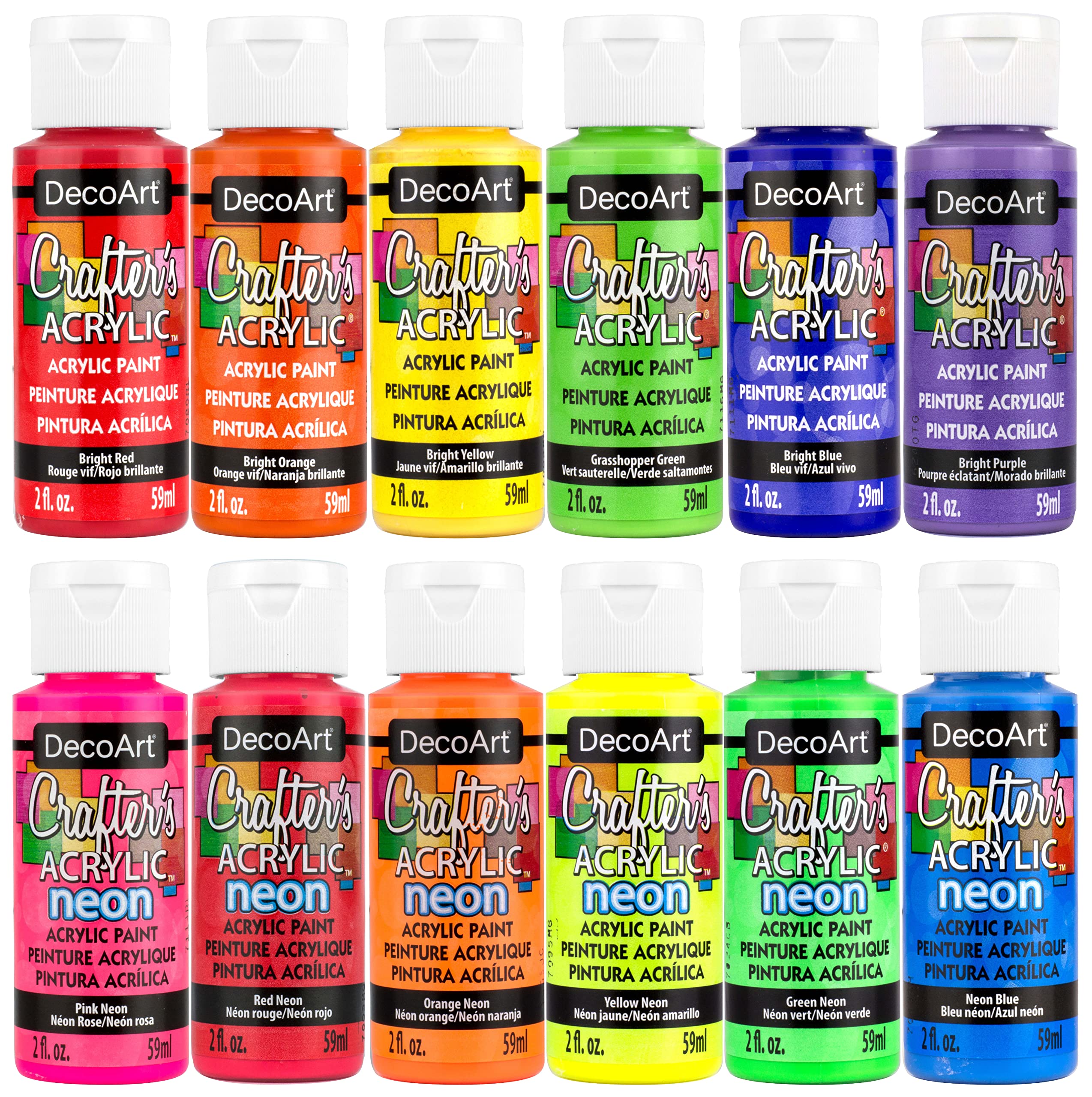 Foto 2 pulgar | Craft Paint Decoart Dask396, Acrílico, 60 Ml, 12 Unidades - Venta Internacional.