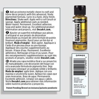 Foto 7 | Paint Decoart Extreme Sheen, Latón Vintage, 60 Ml (paquete De 1) - Venta Internacional.