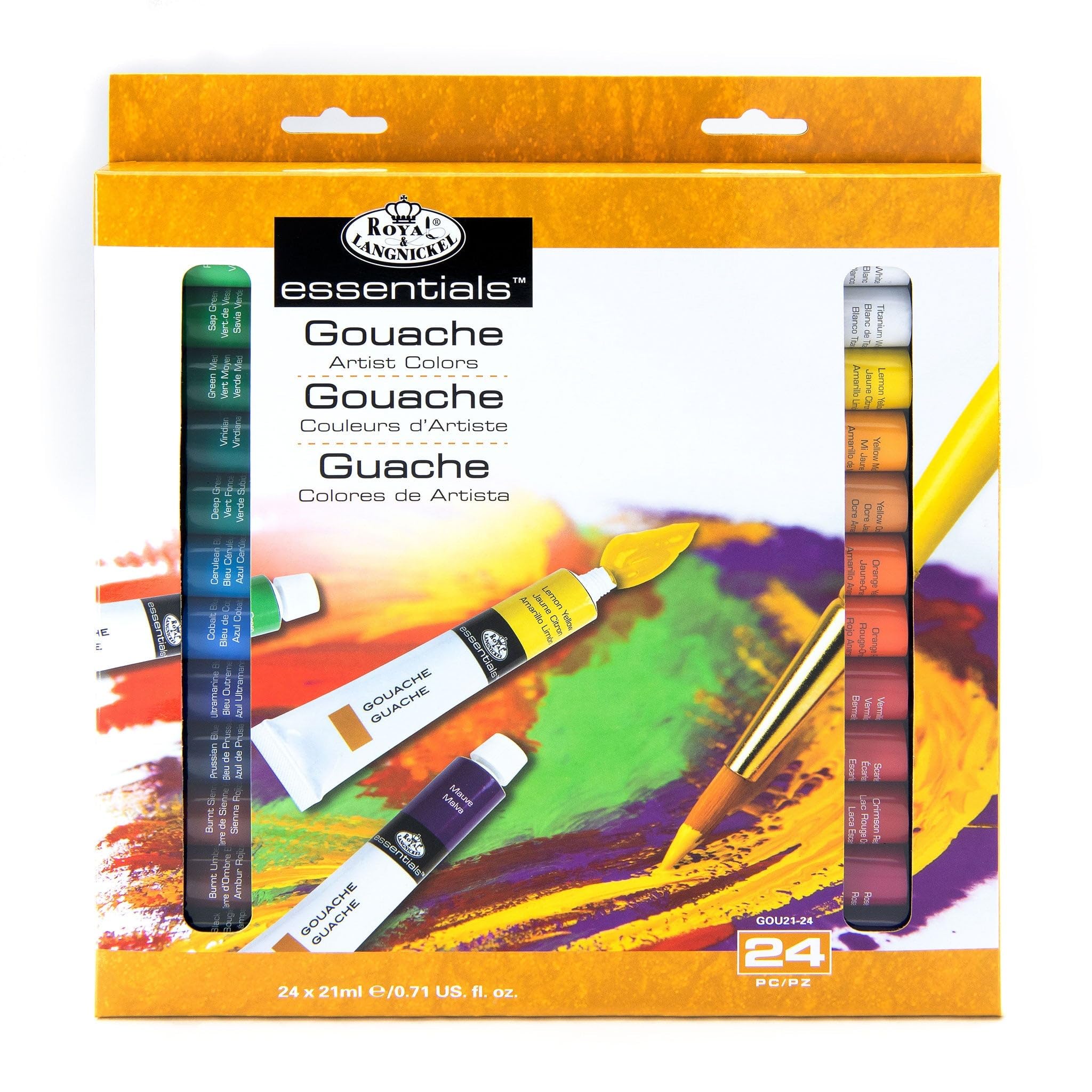Foto 2 pulgar | Pintura En Tubo Gouache Color Artist Royal & Langnickel  21 Ml  Paquete De 24 - Venta Internacional.