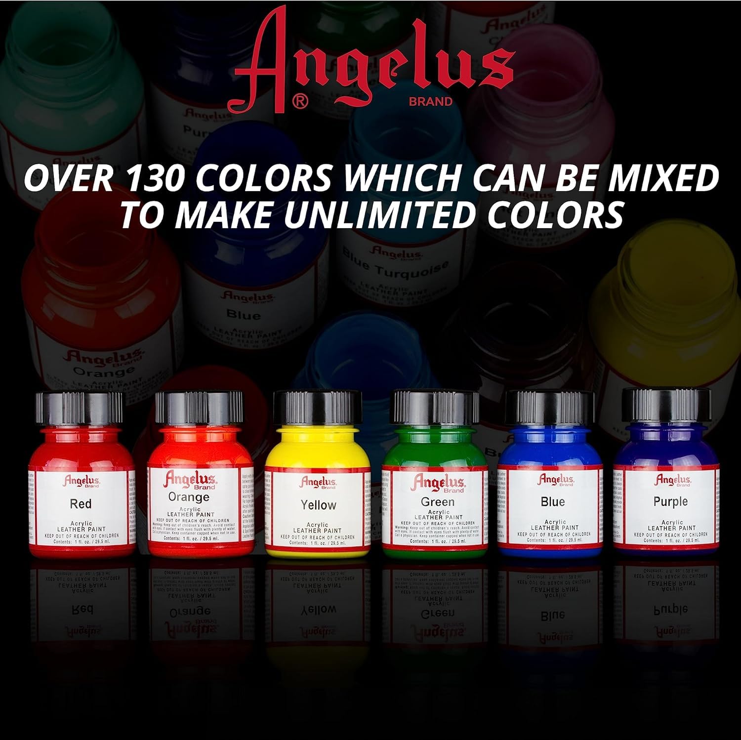 Foto 5 pulgar | Paint Angelus De Piel Acrílica Negra  120 Ml  Para Zapatos  Piel - Venta Internacional.