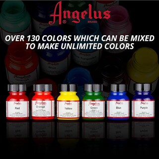 Foto 4 | Paint Angelus De Piel Acrílica Negra 120 Ml Para Zapatos Piel - Venta Internacional.