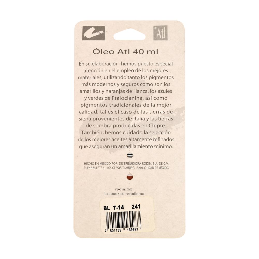 Foto 2 | Pintura al Óleo ATL T-14 Metálico 40 ml 2 Piezas