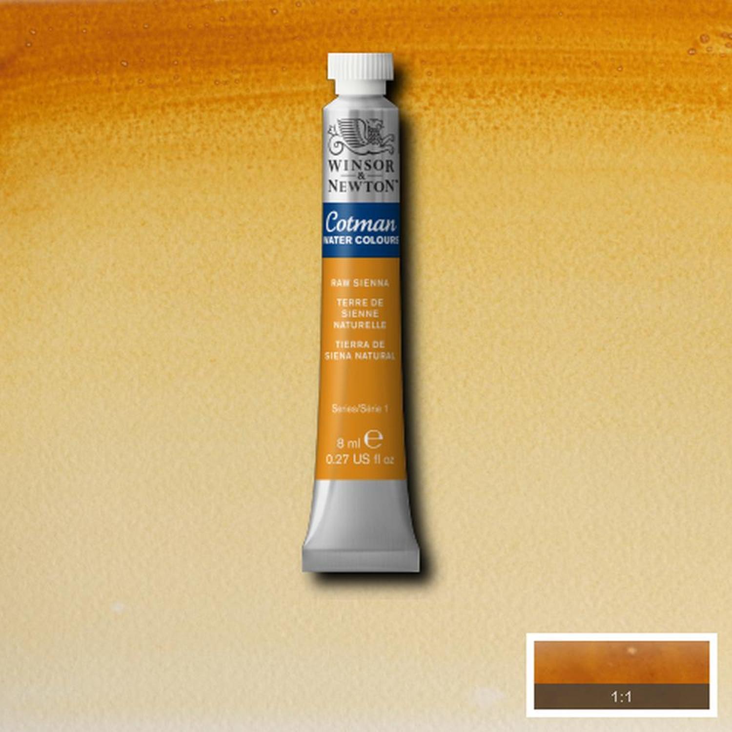 Foto 3 pulgar | Tubo De Acuarela Cotman 8ml #552 Siena Natural Winsor & Newton