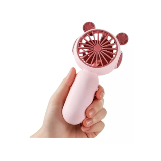Foto 5 | Ventilador de Mano Recargable Rosa