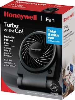 Foto 2 | Ventilador Portátil Honeywell Negro - Venta Internacional