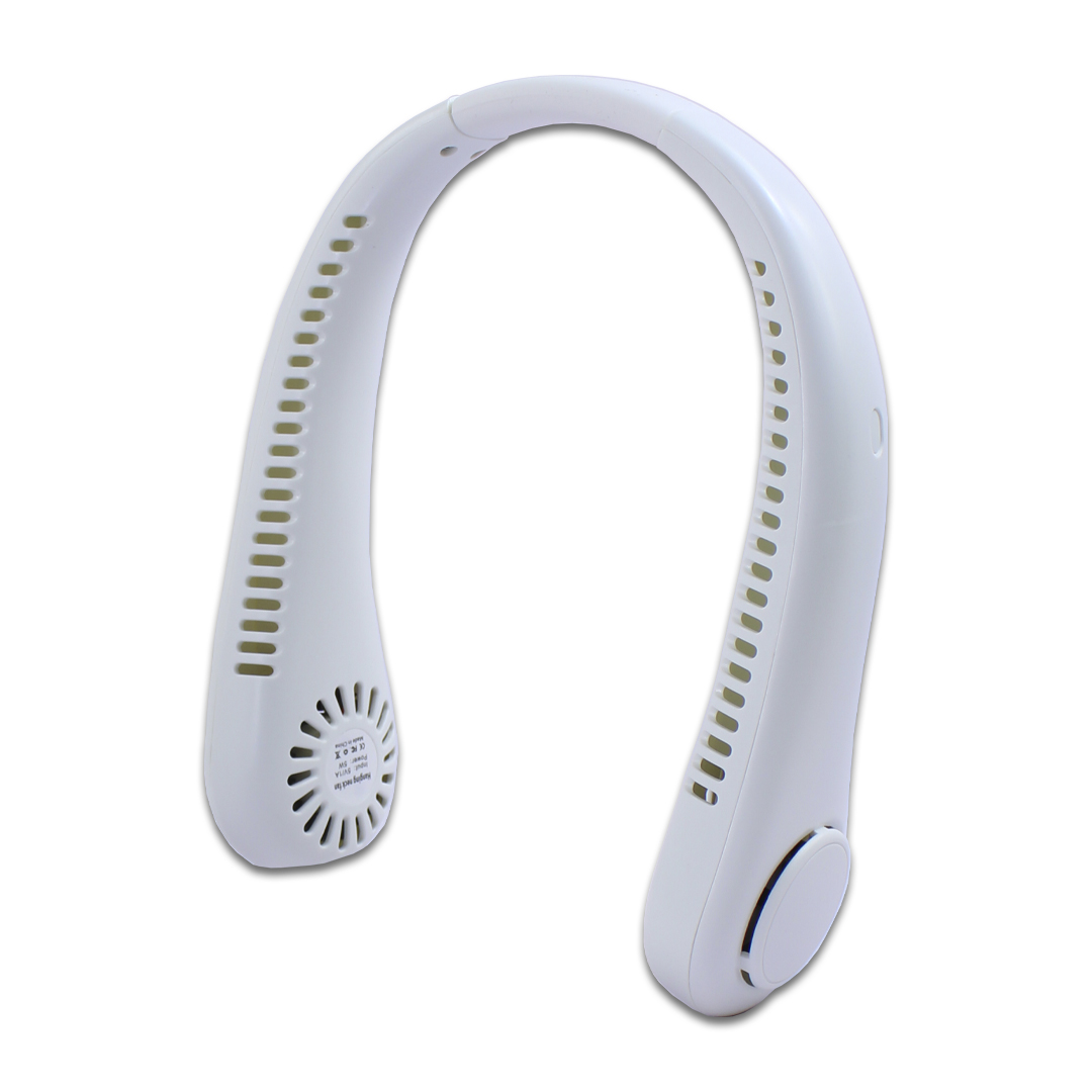 Foto 6 pulgar | Ventilador Recargable De Cuello Ligero Color Blanco